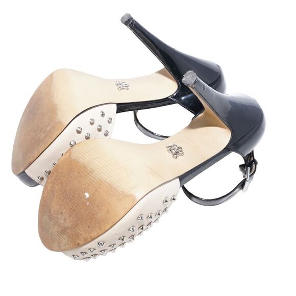 Rock & Republic Kurt Studded Two Tone Platform Pumps, Size 8 - Picture 13 of 13
